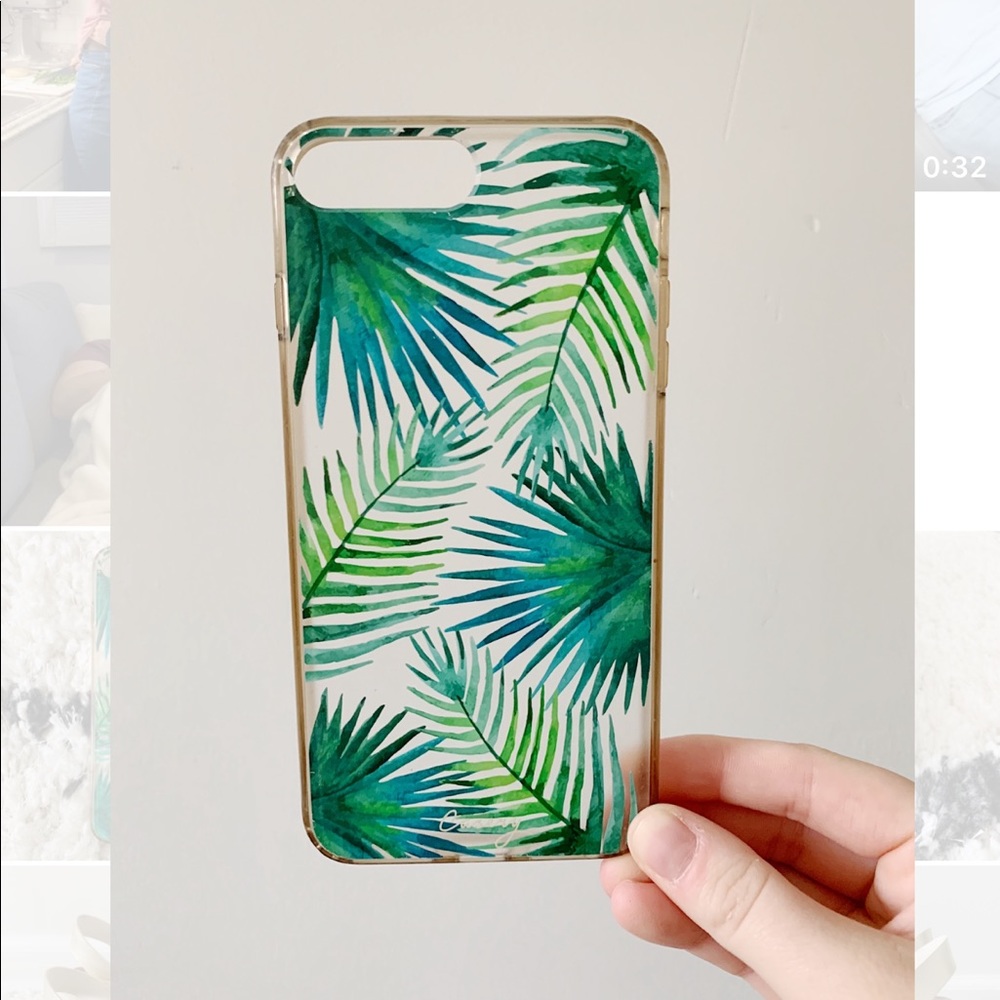 Palm Leaves iPhone Xs Max Case